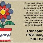 Patriotic Graphic And Clipart Set - Digital..