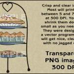 The Beverage Cart Graphic And Clipart Set -..